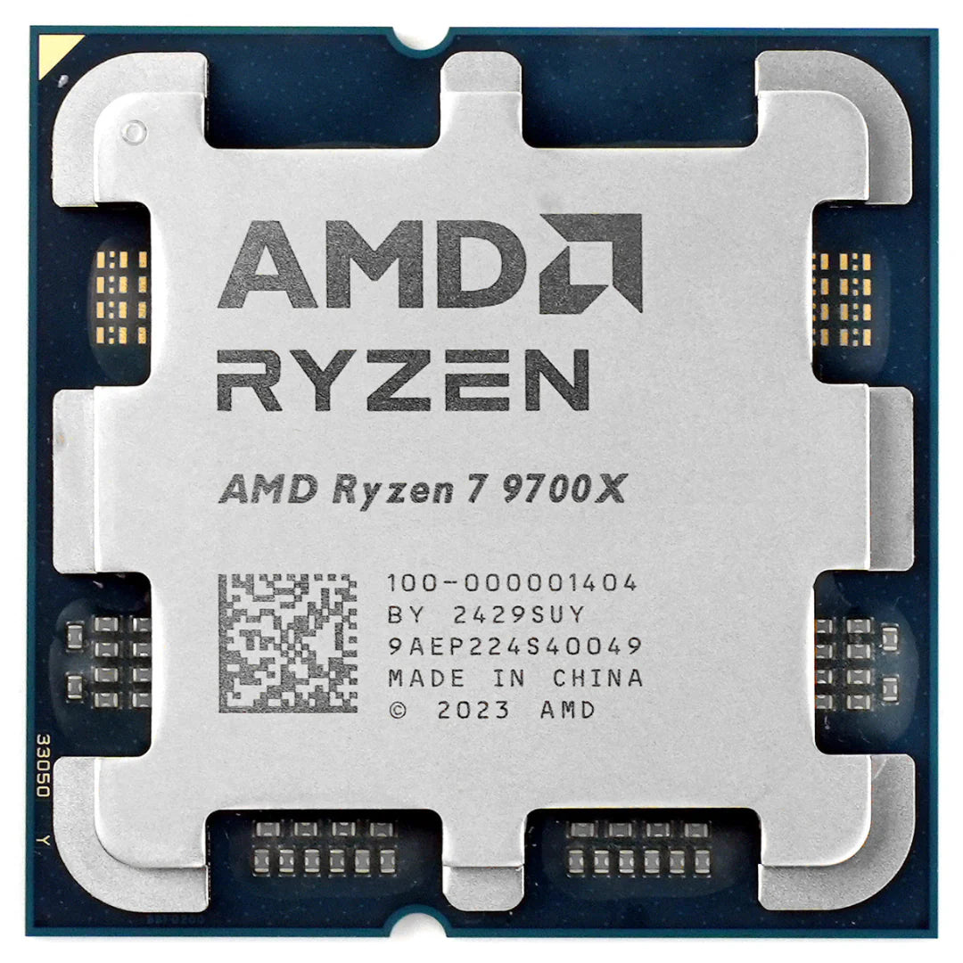 Processor  AMD Ryzen™ 7 9700X (8C/ 16T,3.8GHz up to 5.5 GHz)  TRAY Processor  AMD Ryzen™ 7 9700X (8C/ 16T,3.8GHz up to 5.5 GHz)  TRAY